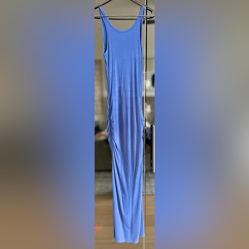 Victoria Secret tank dress. Size XS petite. Ruched side. Side slit.